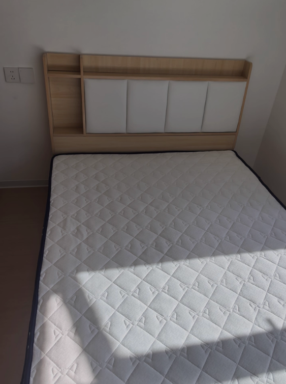 Giường Hộp Bọc Da Kèm Kệ Để Đồ Tiện Lợi GH-11041 - Ảnh 4