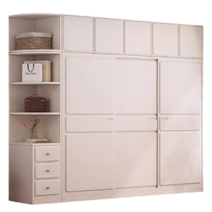 Tủ Áo Cửa Lùa Kèm Kệ Trang Trí Gỗ MDF Cao Cấp GH-13073