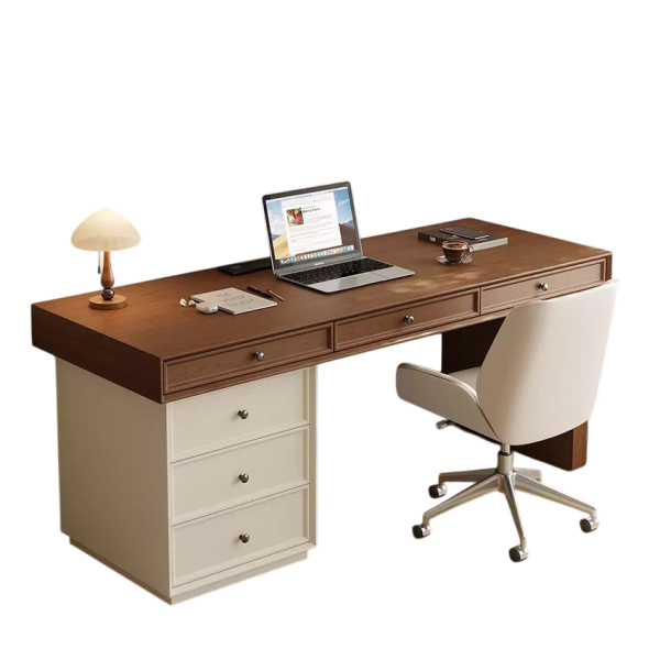 Bàn Làm Việc Kết Hợp Ngăn Kéo Tủ Kiểu Dáng Hiện Đại GH-71029