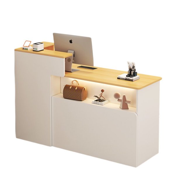 Bàn Lễ Tân Gỗ Công Nghiệp Thiết Kế Tiện Lợi GH-21049