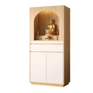 Tủ Thờ Gỗ MDF Thiết Kế Vòm Hiện Đại GH-91070