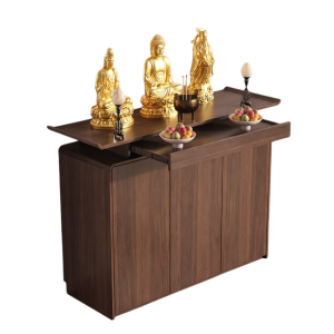 Tủ Thờ Gỗ Sồi Kiểu Dáng Trang Trọng, Hiện Đại GH-91065