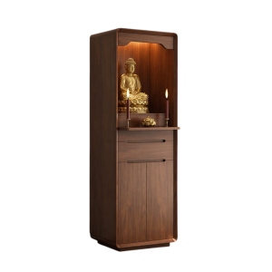 Tủ Thờ Gỗ Tự Nhiên Thiết Kế Trang Nghiêm GH-91066