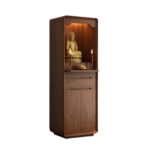 Tủ Thờ Gỗ Tự Nhiên Thiết Kế Trang Nghiêm GH-91066