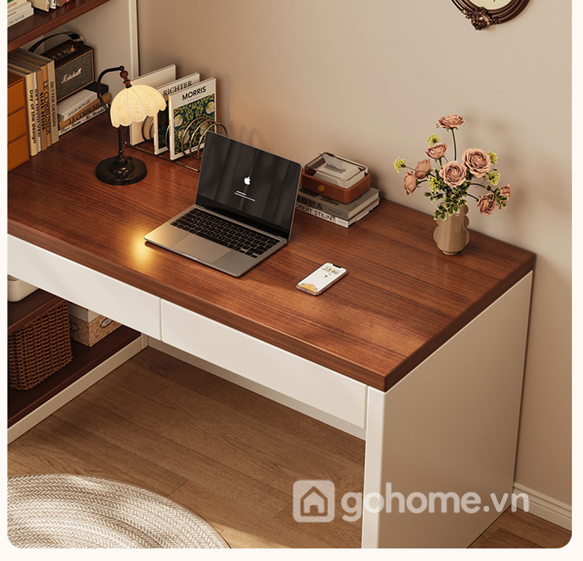 Bàn Học Gỗ Công Nghiệp Kèm Kệ Để Sách Tiện Lợi GH-72034 - Ảnh 5