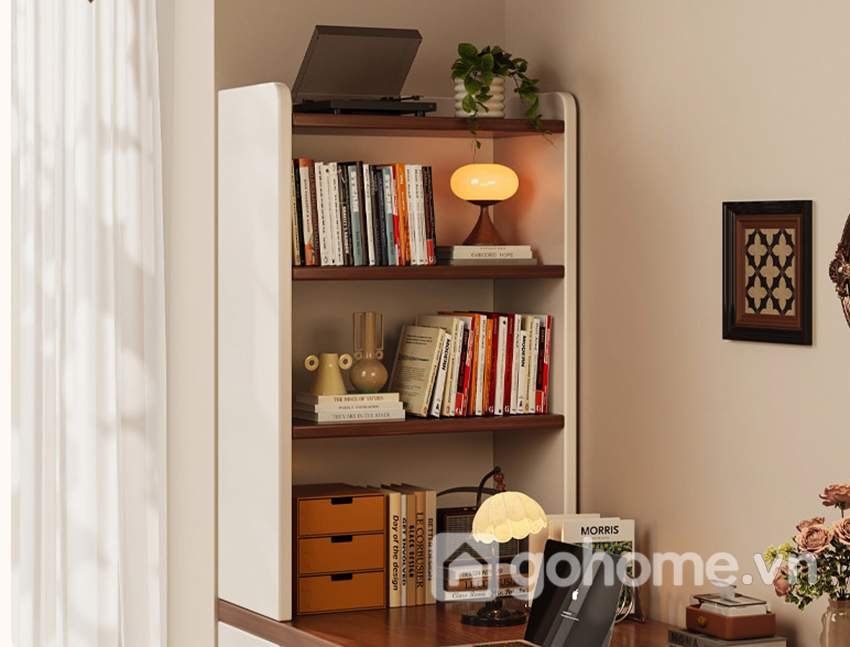 Bàn Học Gỗ Công Nghiệp Kèm Kệ Để Sách Tiện Lợi GH-72034 - Ảnh 4