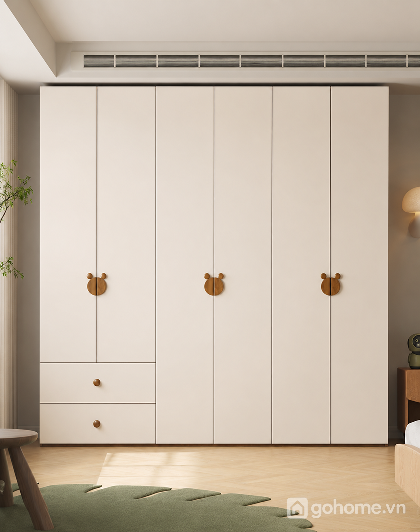 Dễ kết hợp cùng nhiều món nội thất phòng ngủ