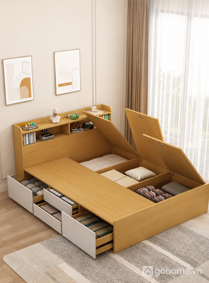 Thiết kế hiện đại tối ưu diện tích