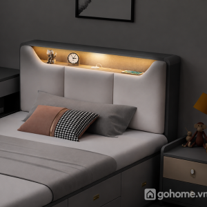 Giường Ngủ Đa Năng Kèm Kệ Sách GH-11055 - ảnh chi tiết 5