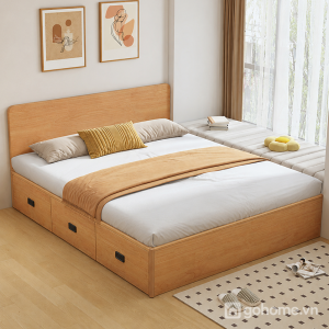 Giường Ngủ Gỗ MDF Có Ngăn Kéo Hiện Đại Tiện Nghi GH-11050 - 1600x2000mm - GH-11050.2