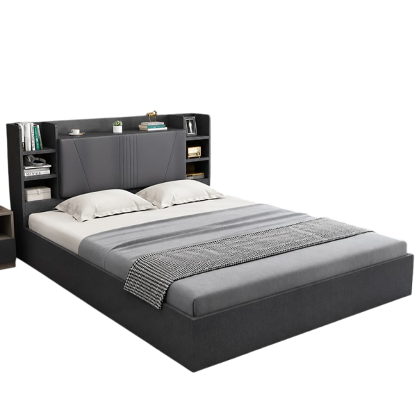 Giường Ngủ Gỗ MDF Phủ Melamine Hiện Đại GH-11061 - avatar xóa nền