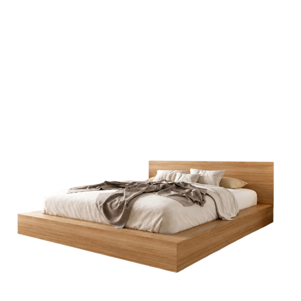 Giường Ngủ Gỗ Tối Giản Phong Cách Nhật Bản GH-11057