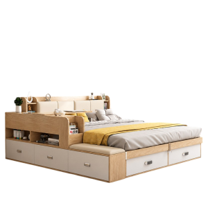 Giường Ngủ Nâng Mặt Phản Tích Hợp Khoang Chứa Đồ GH-11053