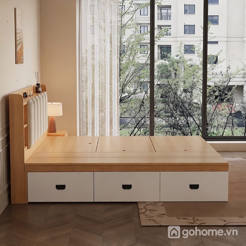 Giường Ngủ Nhiều Ngăn Chứa Đồ Thông Minh GH-11052 - ảnh chi tiết 4