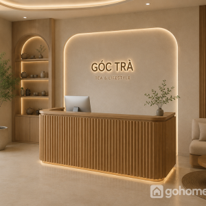 Hệ nan gỗ trang trí mang lại chiều sâu cho không gian