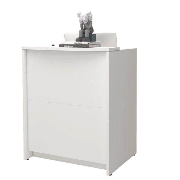 Quầy Lễ Tân Có Vách Ngăn Đơn Giản Và Nhỏ Gọn GH-21068