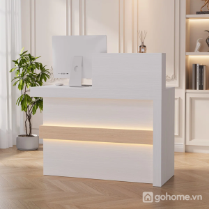 Quầy Lễ Tân Hiện Đại Có Ngăn Lưu Trữ Tiện Ích GH-21069 - 1600x600x1000mm - GH-21069.2