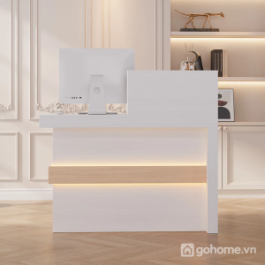 Thiết kế hiện đại, tối giản tạo điểm nhấn cho khu vực lễ tân