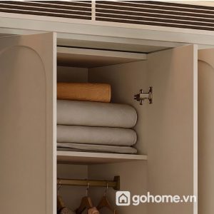 Tủ Quần Áo Gia Đình Phong Cách Hàn Quốc