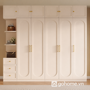 Tủ Quần Áo MDF Cao Cấp Thiết Kế Tối Giản GH-13082