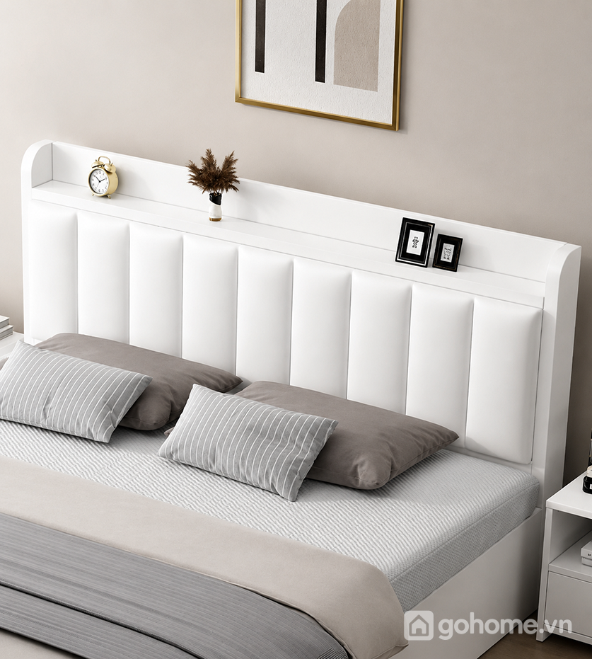 Tựa lưng êm ái giúp nâng cao trải nghiệm sử dụng