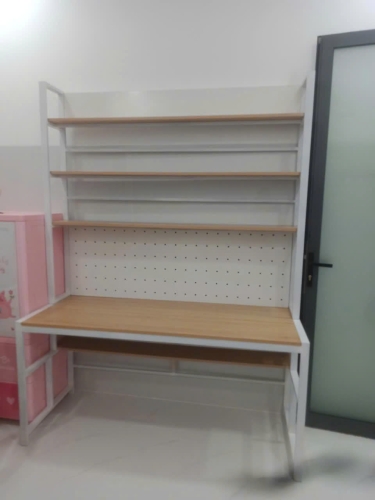 Bàn Làm Việc Khung Sắt Liền Kệ Sách Đa Năng GH-71037