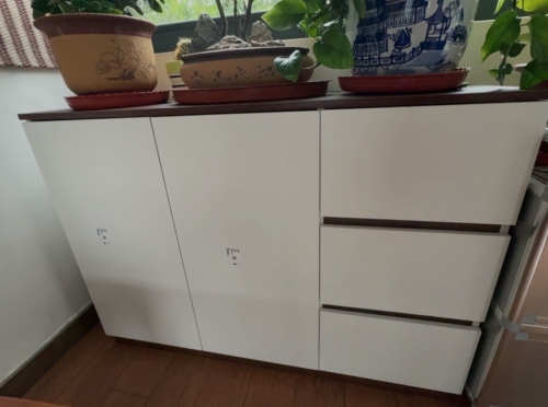 Tủ Trang Trí Nhiều Ngăn Hiện Đại Bằng Gỗ GH-56003