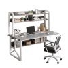 Bàn Làm Việc Khung Sắt Có Kệ Để Sách Hiện Đại GH-71034 - 1200x600x1500mm - GH-71034.2