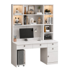 Bàn Làm Việc Liền Giá Sách Nhiều Ngăn Lưu Trữ Hiện Đại GH-72046