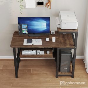 Bàn Máy Tính Khung Sắt Đa Tầng Hiện Đại - ảnh chi tiết 6