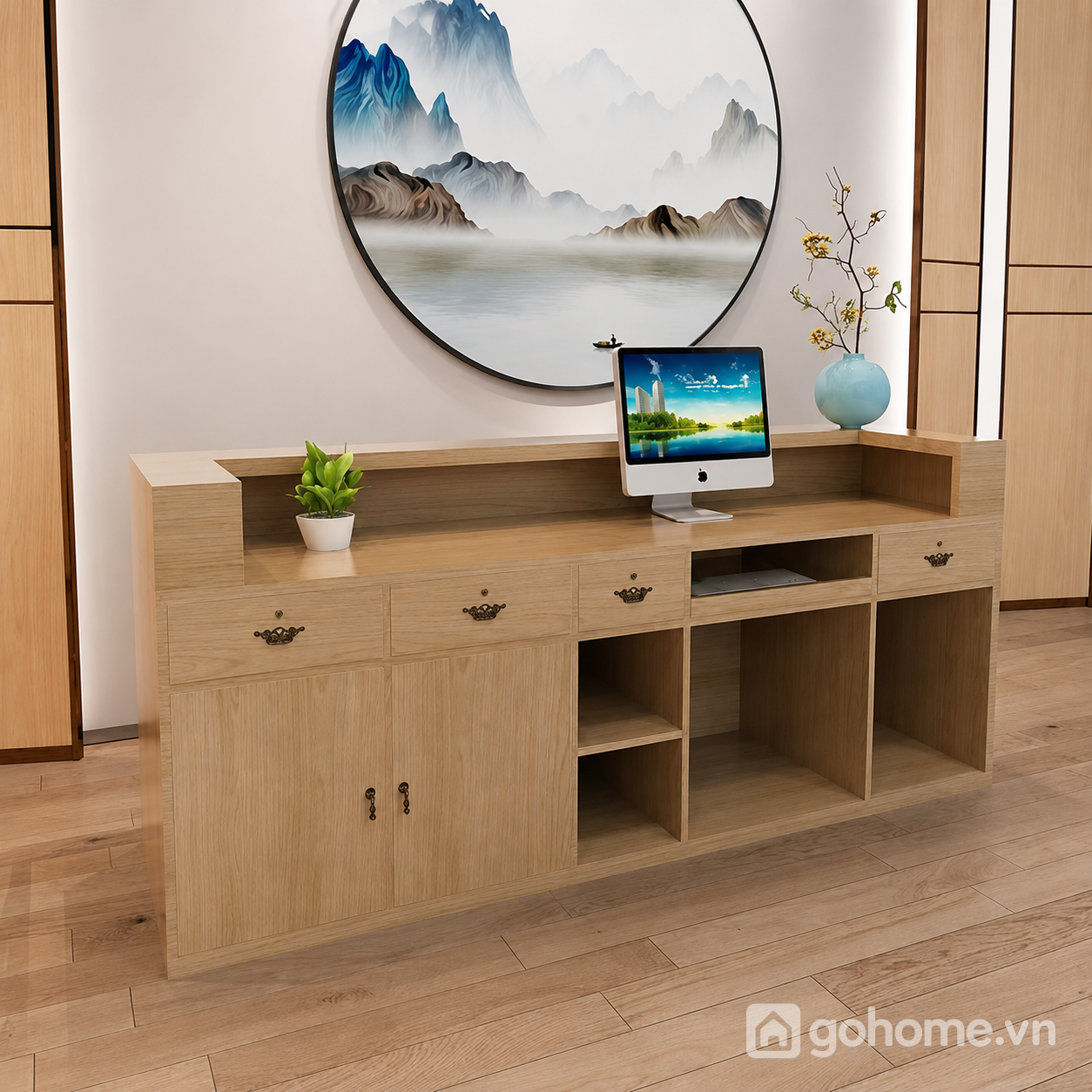 Chất liệu bền đẹp phù hợp môi trường sử dụng lâu dài