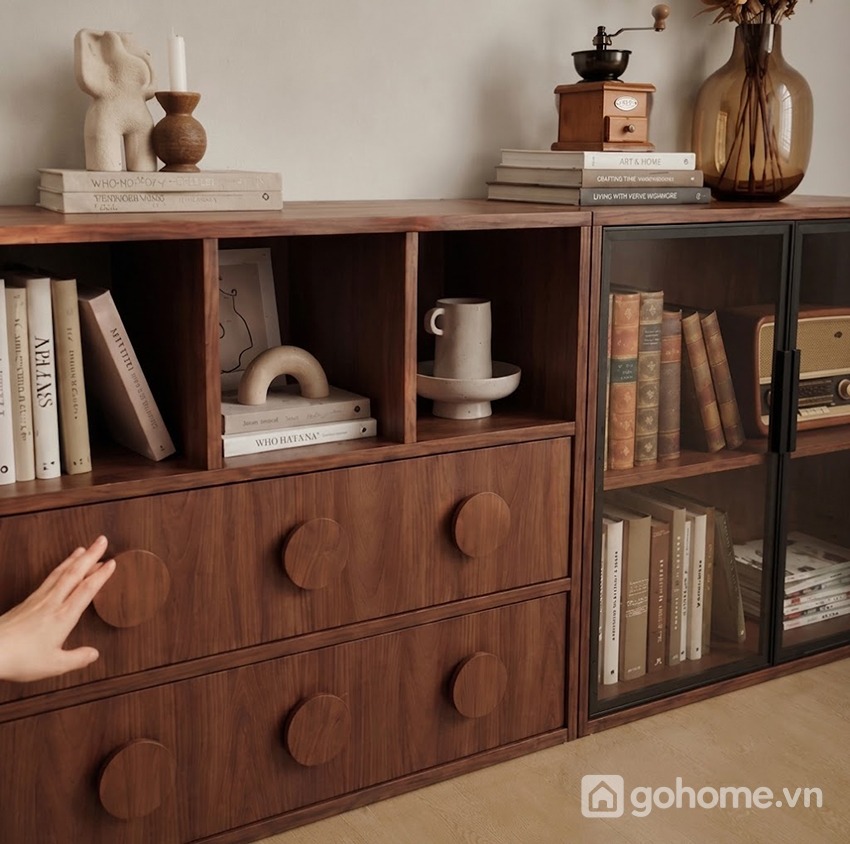 Chất liệu gỗ bền đẹp, dễ vệ sinh