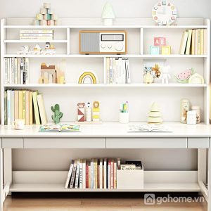 Hệ kệ sách nhiều tầng hỗ trợ lưu trữ khoa học