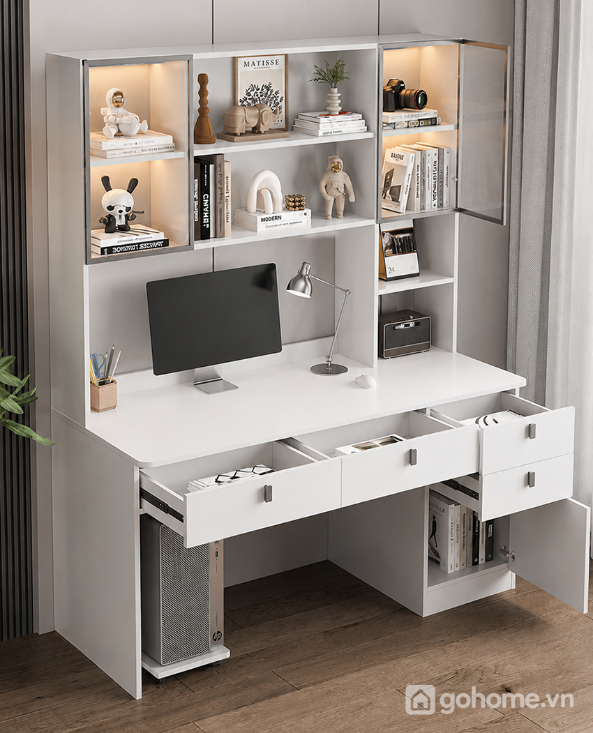Hệ lưu trữ lớn giúp sắp xếp khoa học hơn