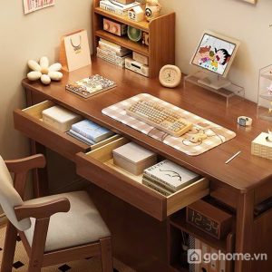 Kệ sách mini giúp sắp xếp vật dụng khoa học