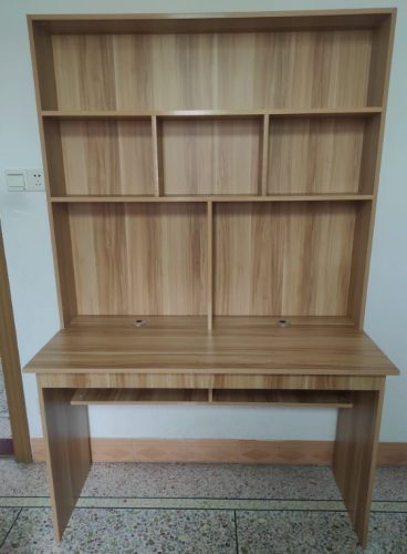 Bàn Học Liền Giá Sách Gỗ Công Nghiệp 2 Chỗ Hiện Đại GH-72048