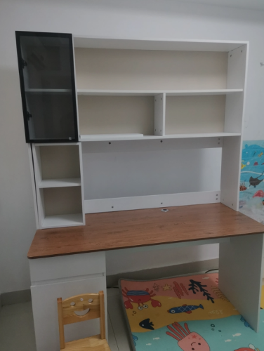 Bàn Học Liền Giá Sách Có Tủ Lưu Trữ Hiện Đại GH-72049