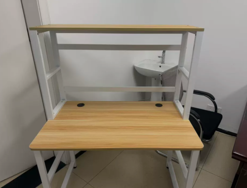 Bàn Làm Việc Khung Sắt 2 Tầng Hiện Đại GH-71040