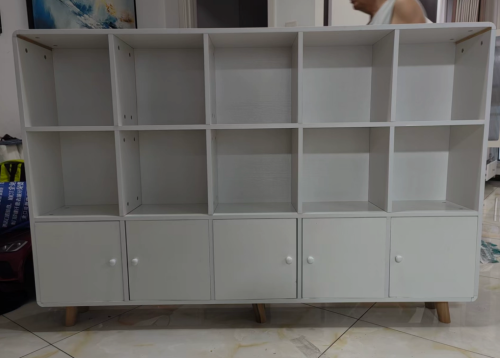 Tủ Trang Trí Gỗ Nhiều Ngăn Cánh Mở Hiện Đại GH-56004