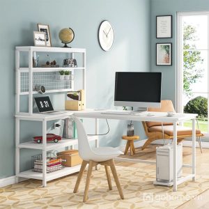 Thiết kế chữ L tận dụng tối đa diện tích góc phòng