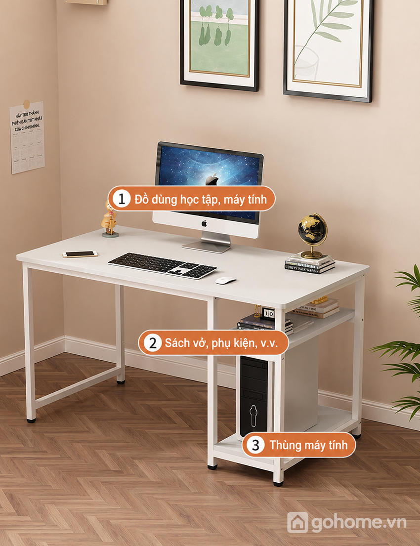 Thiết kế hiện đại, phù hợp nhiều không gian
