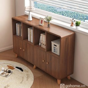 Tủ Trang Trí Gỗ Nhiều Ngăn Cánh Mở Hiện Đại GH-56004 - ảnh chi tiết 3