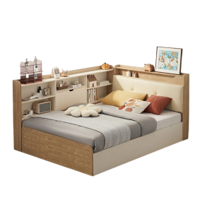 Giường Ngủ Kèm Kệ Sách Hiện Đại GH-11024