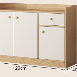 Gam trắng phối gỗ dễ kết hợp nội thất