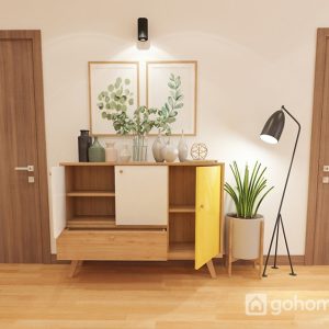 Kết hợp lưu trữ và trưng bày trong cùng một sản phẩm