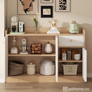 Khoang kín giúp phòng khách dễ giữ gọn