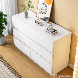 Mặt tủ rộng để trưng bày đồ decor