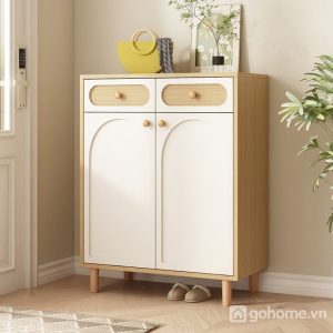 Màu trắng phối gỗ dễ kết hợp nội thất