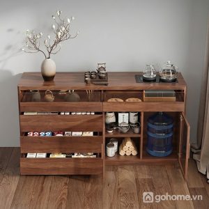 Nhiều ngăn chứa giúp sắp xếp khoa học