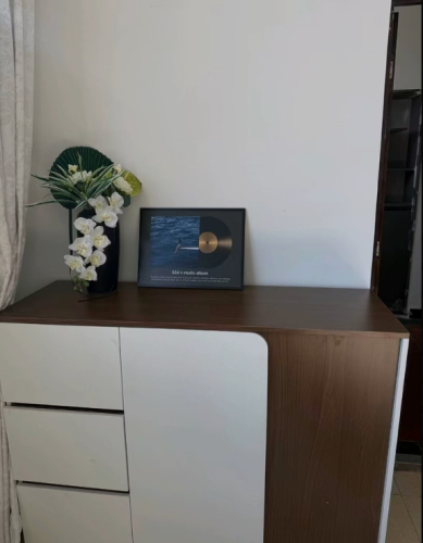 Tủ Decor Kết Hợp Ngăn Kéo Và Cánh Tủ Hiện Đại GH-56009